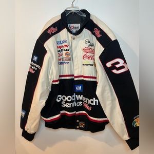 NASCAR Jacket Dale Earnhardt Jacket Embroidered - Size L (Chase Authentics)